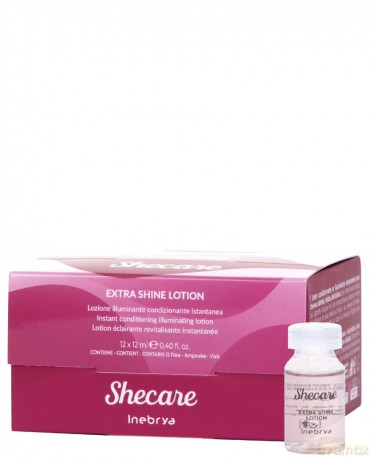 Inebrya Conditioner for immediate radiance Shecare (Extra Shine Lotion) 12 x 12 ml dla kobiety