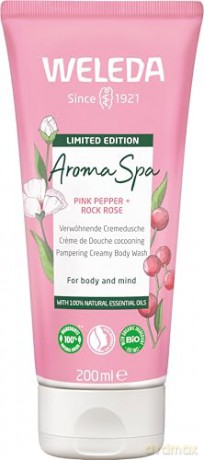Weleda Shower cream Aroma Spa Pink pepper and rock rose (Creamy Body Wash) 200 ml dla kobiety