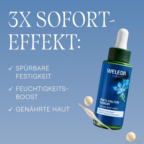 Weleda Lifting face serum Blue gentian and Alpine protea (Contouring Face Serum) 30 ml dla kobiety