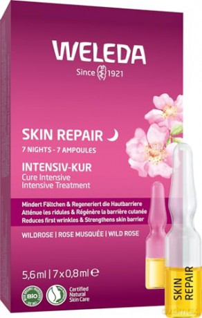 Weleda 7-day intensive treatment Wild rose Skin Repair (Intensive Treatment) 7 x 0.8 ml dla kobiety