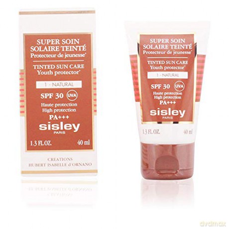 Sisley Toning sun cream SPF 30 Super Soin Porcelain (Tinted Sun Care Cream) 40 ml dla kobiety