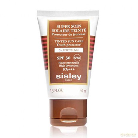 Sisley Toning sun cream SPF 30 Super Soin Porcelain (Tinted Sun Care Cream) 40 ml dla kobiety