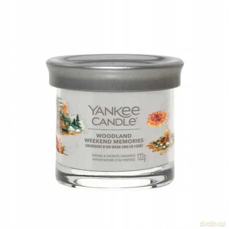 Yankee Candle Aromatic candle Signature tumbler small Woodland Weekend Memories 122 g unisex
