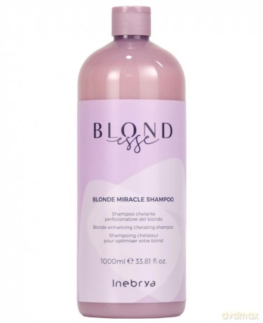 Inebrya Shampoo for blonde hair Blondesse (Blonde Miracle Shampoo) - Volume: 1000 ml dla kobiety