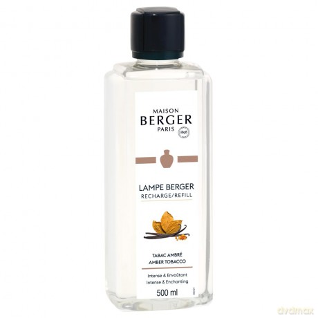 Maison Berger Paris Catalytic lamp refill Amber Tobacco (Lampe Recharge/Refill) - Volume: 500 ml unisex