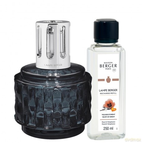 Maison Berger Paris Gift set catalytic lamp Variation gray + Velvet from Orient 250 ml refill unisex