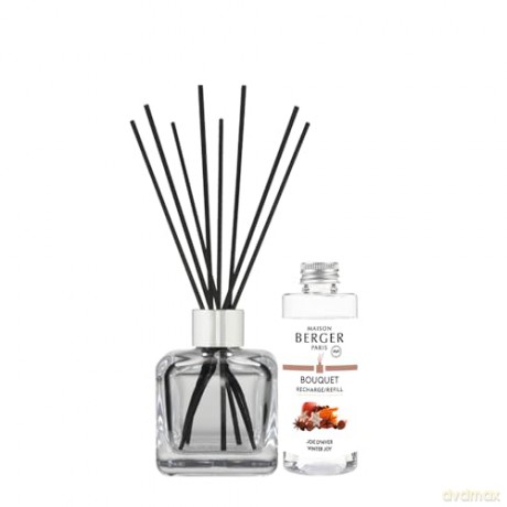 Maison Berger Paris Gift set aroma diffuser cube + filling Magnificent vanilla Vanilla Magnificence 100 ml unisex