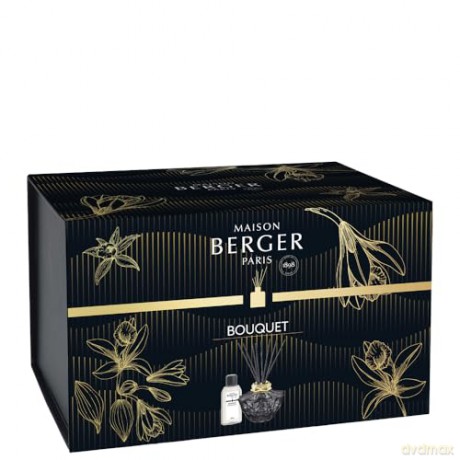 Maison Berger Paris Gift set aroma diffuser Kali black + refill Magnificent Vanilla 200 ml unisex