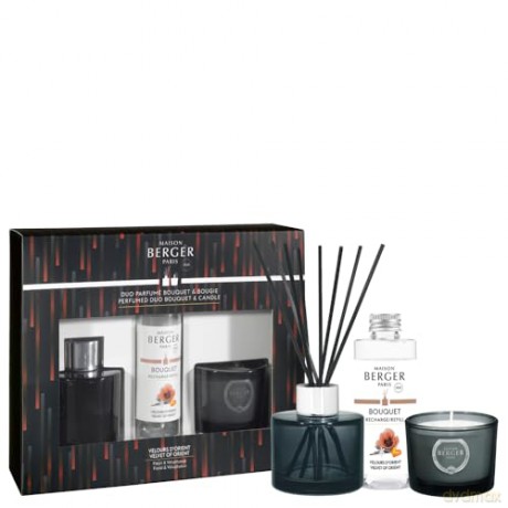Maison Berger Paris Gift set aroma diffuser Variation black Velvet of Orient 90 ml + candle 80 g unisex