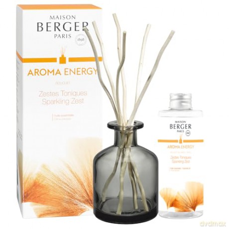 Maison Berger Paris Gift set Aroma Energy diffuser gray + refill Fresh tonic 200 ml unisex