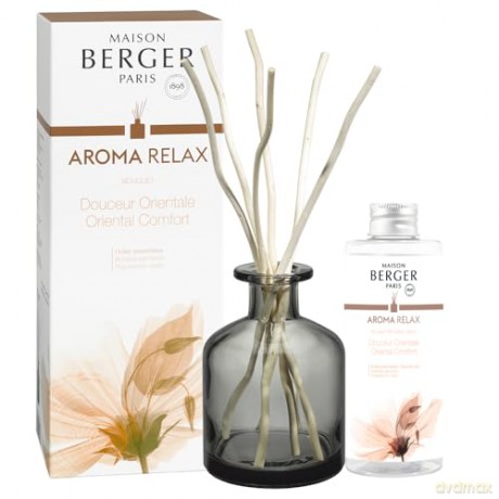 Maison Berger Paris Gift set Aroma Relax diffuser gray + filling Sweet Orient 180 ml unisex