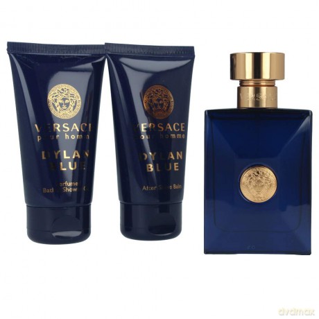 Versace Versace Pour Homme Dylan Blue - woda toaletowa 50 ml + aftershave 50 ml + shower gel 50 ml dla mężczyzny