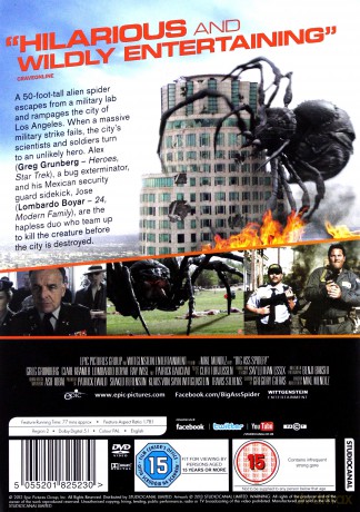 Big Ass Spider (Paj?k Gigant) [DVD]