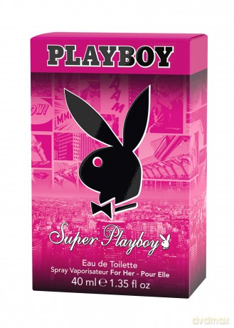 Playboy Super Playboy For Her - Eau de Toilette Spray - Volume: 40 ml dla kobiety