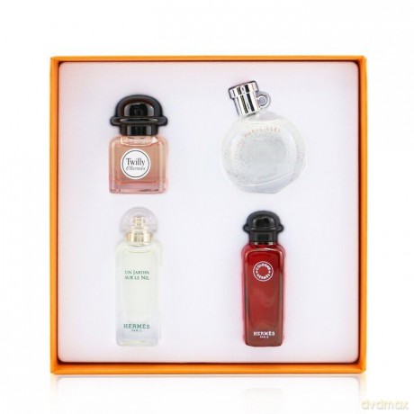 Hermes Miniatury Hermes - EDC 7,5 ml + woda perfumowana 7,5 ml + 2 x woda toaletowa 7,5 ml unisex