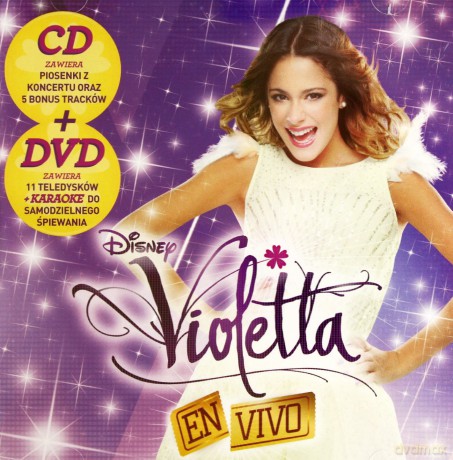Violetta - En Vivo soundtrack [CD]+[DVD]