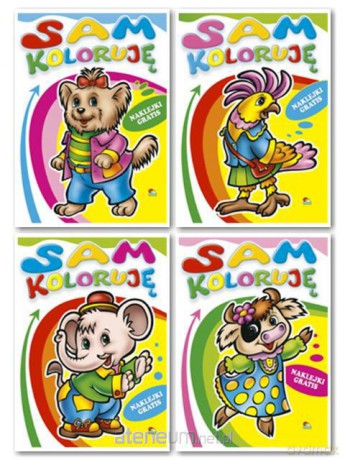 Sam Koloruję MIX [KSIĄŻKA]