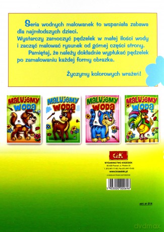 Malujemy Wodą MIX [KSIĄŻKA]