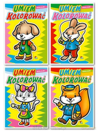 Umiem kolorować MIX [KSIĄŻKA]