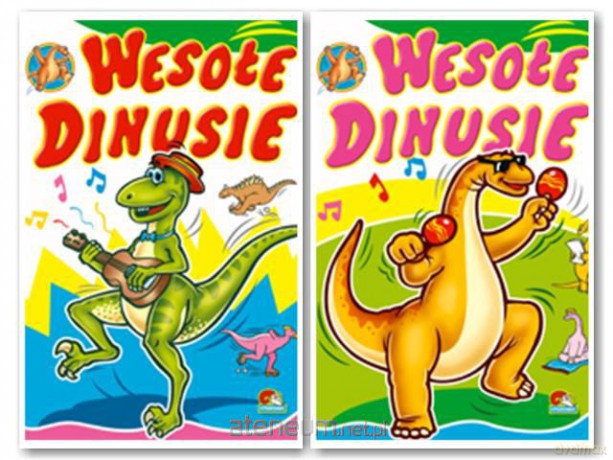 Wesołe Dinusie MIX [KSIĄŻKA]