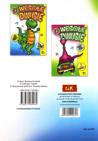 Wesołe Dinusie MIX [KSIĄŻKA]