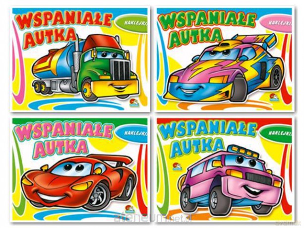 Wspaniałe autka MIX [KSIĄŻKA]
