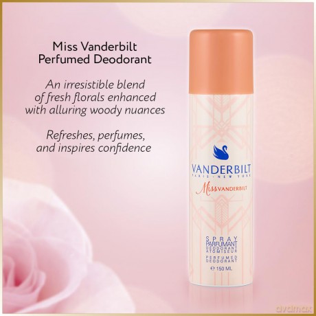 Gloria Vanderbilt Miss Vanderbilt - deodorant ve spreji - Volume: 150 ml dla kobiety