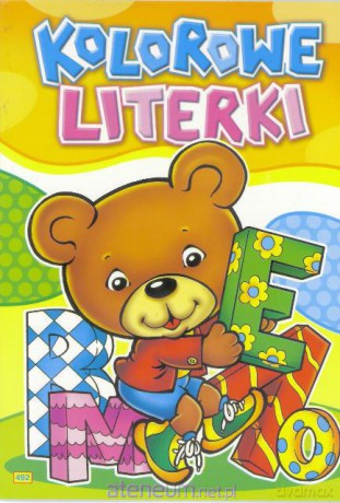 Kolorowe literki MIX [KSIĄŻKA]