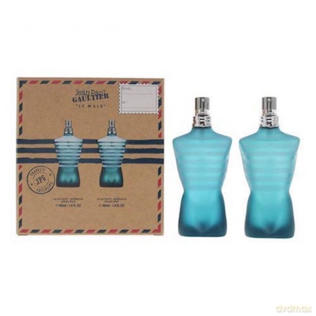 Jean P. Gaultier Le Male - woda toaletowa 2 x 40 ml dla mężczyzny