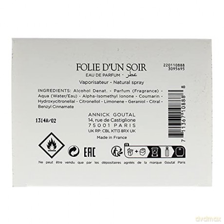 Goutal Folie D`un Soir - woda perfumowana - Volume: 100 ml dla kobiety