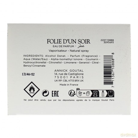Goutal Folie D`un Soir - woda perfumowana - Volume: 100 ml dla kobiety