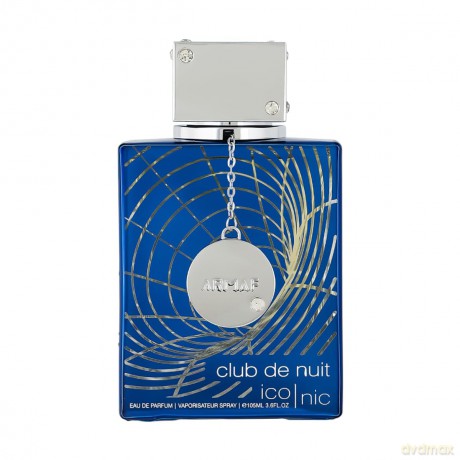 Armaf Club De Nuit Blue Iconic - woda perfumowana 105 ml + tuhý deodorant 75 g + deodorant ve spreji 50 ml + sprchový gel 100 ml dla mężczyzny