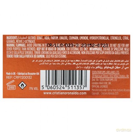 Cristiano Ronaldo CR7 Fearless - woda toaletowa - Volume: 30 ml dla mężczyzny