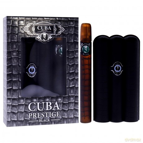 Cuba Prestige Black - woda toaletowa 90 ml + woda toaletowa 35 ml dla mężczyzny