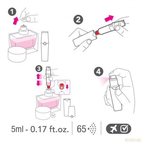 Travalo Pod Atom - plnitelný flakon 5 ml (bílý) unisex