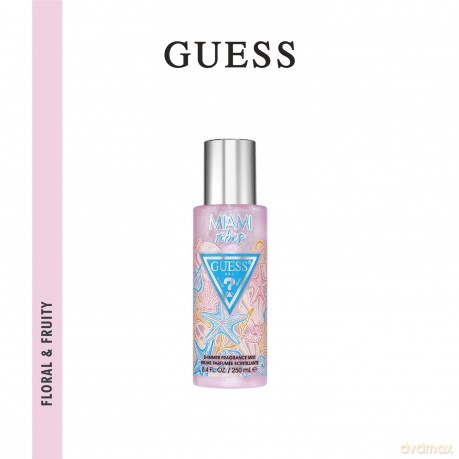 Guess Miami Vibes - tělový závoj se třpytkami - Volume: 250 ml dla kobiety