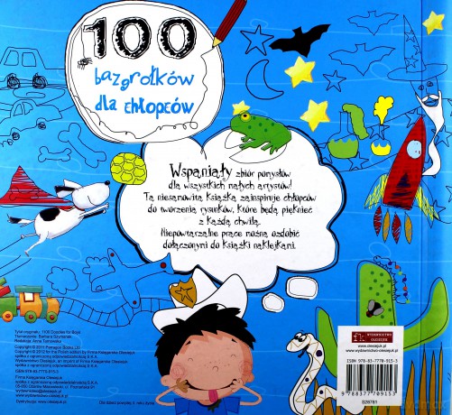 100 bazgrołków dla chłopców [KSIĄŻKA]