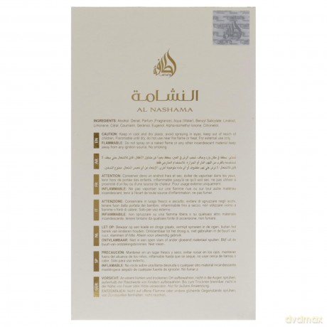 Lattafa Al Nashama - woda perfumowana - Volume: 100 ml unisex