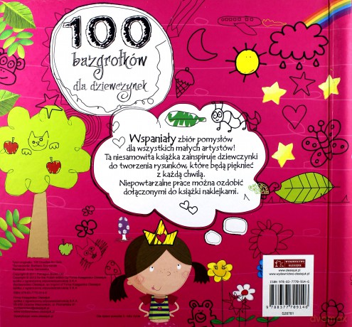 100 bazgrołków dla dziewczyk [KSIĄŻKA]