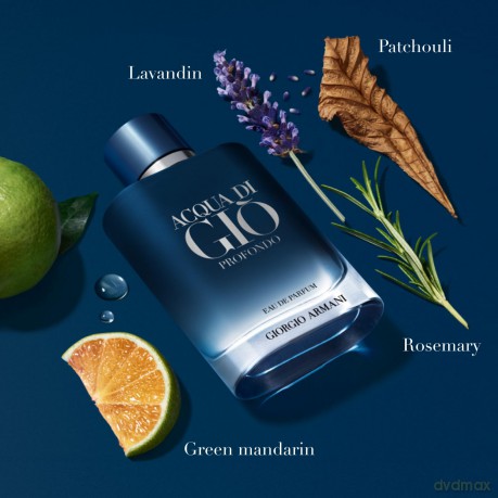 Giorgio Armani Acqua Di Gio Profondo - woda perfumowana (plnitelná) - Volume: 100 ml dla mężczyzny