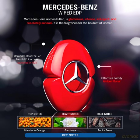 Mercedes-Benz Woman In Red - woda perfumowana - Volume: 60 ml dla kobiety