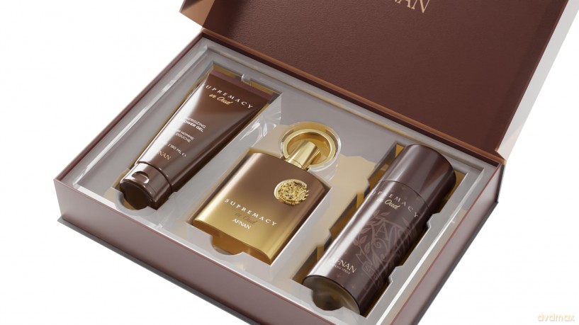 Afnan Supremacy In Oud - parfémovaný extrakt 100 ml + sprchový gel 150 ml + deodorant ve spreji 150 ml unisex