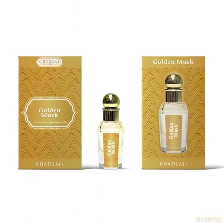 Khadlaj Golden Musk - koncentrovaný parfémovaný olej - Volume: 15 ml unisex