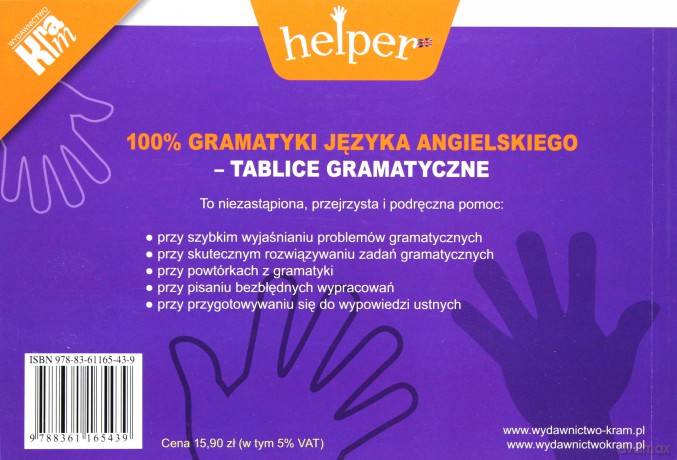 100% Gramatyki j.angielskiego Tablice w.2011 [KSIĄŻKA]
