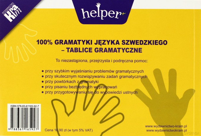100% Gramatyki j.szwedzkiego Tablice w.2013 [KSIĄŻKA]