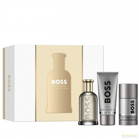 Hugo Boss Boss Bottled - woda perfumowana 100 ml + sprchový gel 100 ml + tuhý deodorant 75 ml dla mężczyzny