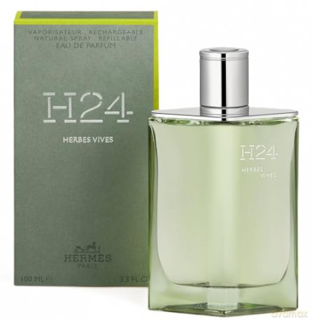 Hermes H24 Herbes Vives - woda perfumowana (plnitelná) - Volume: 100 ml dla mężczyzny