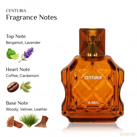 Ajmal Centuria - woda perfumowana - Volume: 100 ml dla mężczyzny