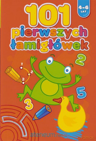 101 pierwszych łamigłówek 4-6 czerwona [KSIĄŻKA]