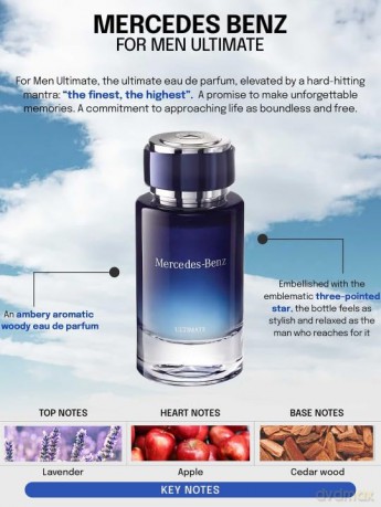 Mercedes-Benz Mercedes-Benz For Men Ultimate - woda perfumowana 120 ml + woda perfumowana 25 ml dla mężczyzny